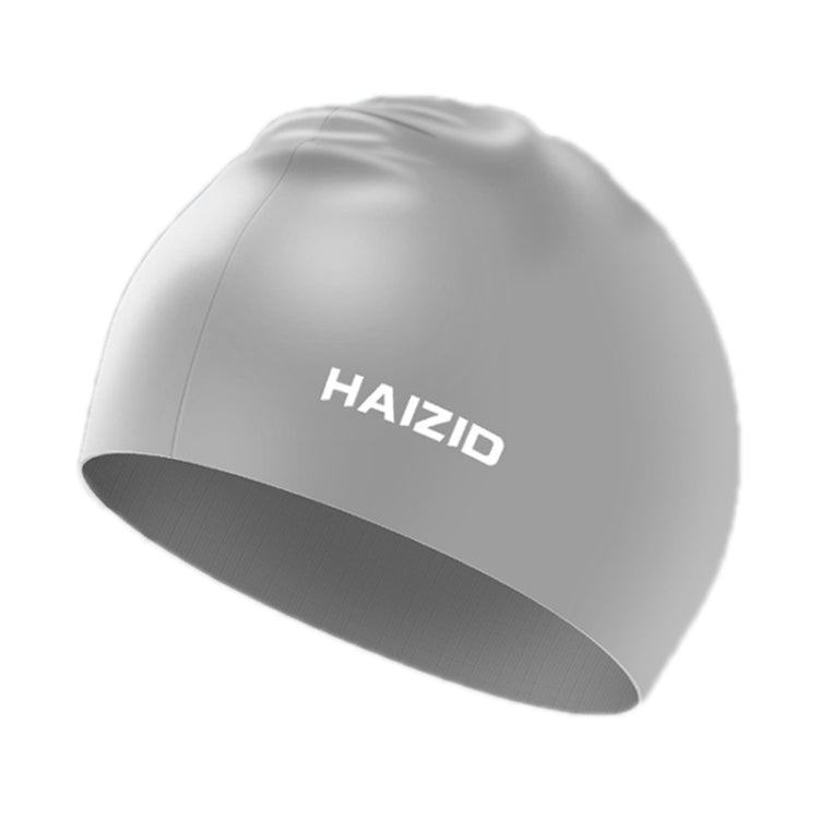 HAIZID Silicone Waterproof Oversized Swimming Cap, Black 50g, Gray 50g, White 50g, Blue 50g, Rose Red 50g, Pink 50g, Black 55g, Gray 55g, White 55g, Blue 55g, Rose Red 55g, Pink 55g, Black 60g, Gray 60g, White 60g, Blue 60g, Rose Red 60g, Pink 60g