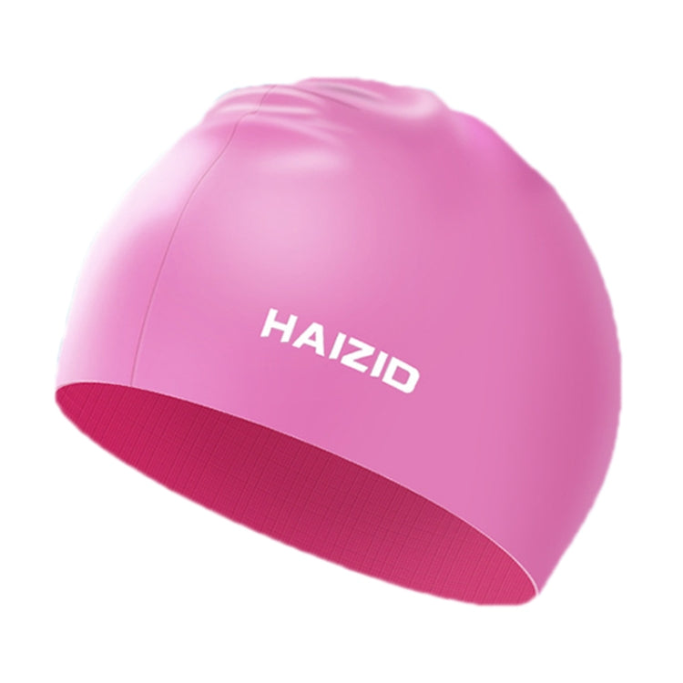 HAIZID Silicone Waterproof Oversized Swimming Cap, Black 50g, Gray 50g, White 50g, Blue 50g, Rose Red 50g, Pink 50g, Black 55g, Gray 55g, White 55g, Blue 55g, Rose Red 55g, Pink 55g, Black 60g, Gray 60g, White 60g, Blue 60g, Rose Red 60g, Pink 60g