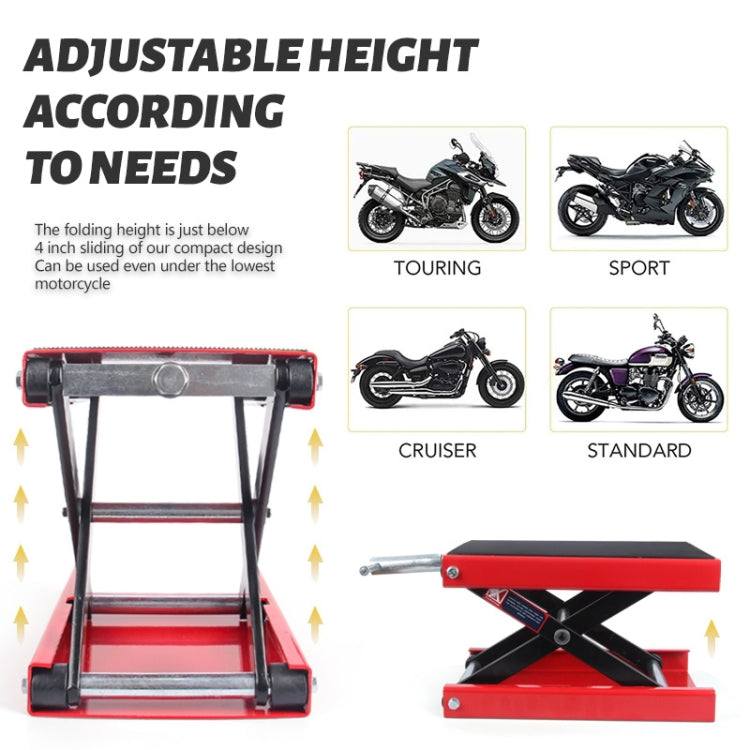 500KG 1100LBS Center Scissor Lift Suitable For Motor Bicycle ATV Work Stand, Center Scissor Lift 01