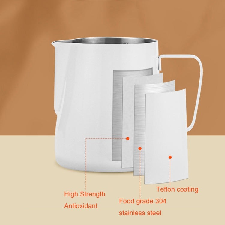 304 Stainless Steel Coffee Pot with Scale, Spec:, 350ml (Beige Beak), 350ml (Black Beak), 350ml (Retro Beak), 350ml (Black Crane Mouth), 350ml (Retro Crane Mouth), 500ml (Retro Crane Mouth), 600ml (Beige Beak), 600ml (Retro Beak)