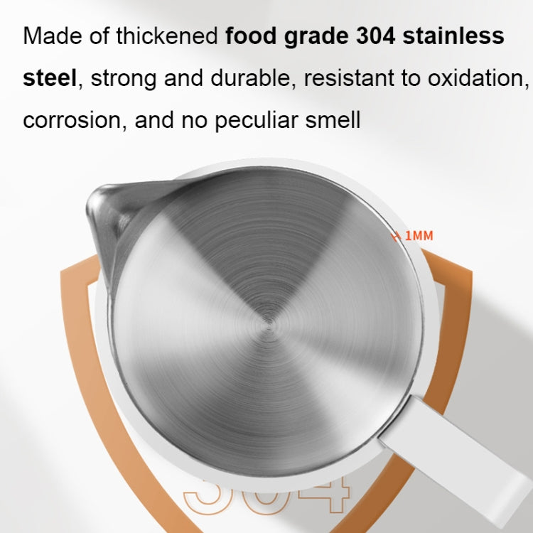 304 Stainless Steel Coffee Pot with Scale, Spec:, 350ml (Beige Beak), 350ml (Black Beak), 350ml (Retro Beak), 350ml (Black Crane Mouth), 350ml (Retro Crane Mouth), 500ml (Retro Crane Mouth), 600ml (Beige Beak), 600ml (Retro Beak)