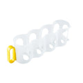 Beer Cola Refrigerated Transparent Storage Box, 3 PCS Yellow, 3 PCS Green, 3 PCS Orange