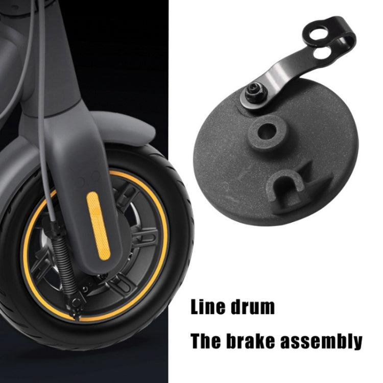 Electric Scooter Front Wheel Brake Stack Device For Ninebot MAX G30