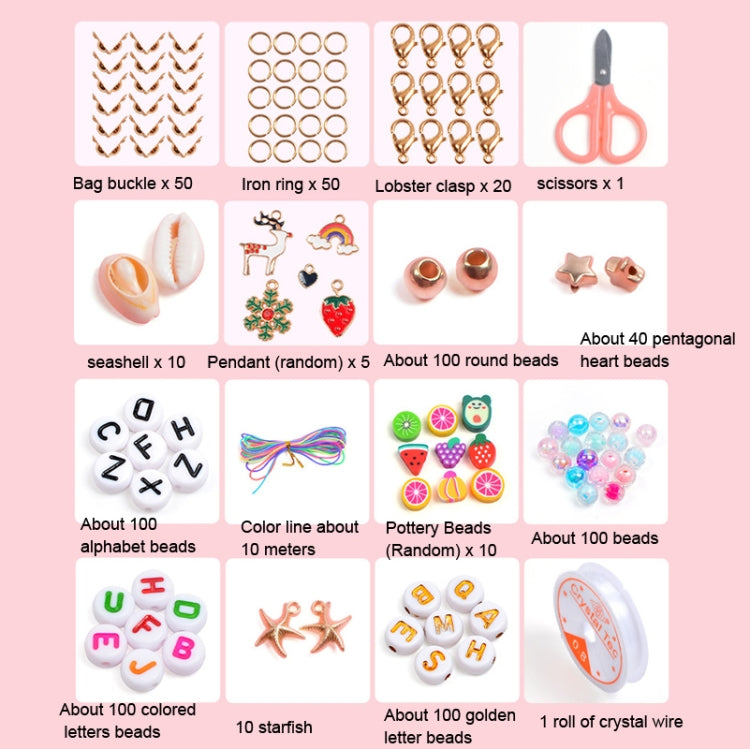25 Grid 6mm Soft Ceramic Bead Flakes DIY Bracelet Necklace Making Materials, 25 Grid
