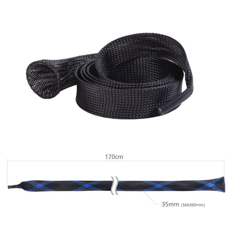 LEO 27998 3.5x170cm Mesh Tube Telescopic Fishing Rod Protector, LEO 27998-BR