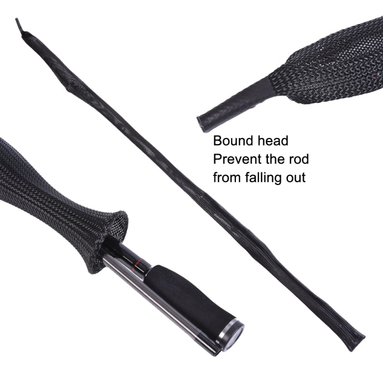 LEO 27998 3.5x170cm Mesh Tube Telescopic Fishing Rod Protector, LEO 27998-BR