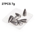 3 Bags LEO 27912 Lure Sea Rod Lead Drop Cast Fishing Sinker, Specification:, 7g