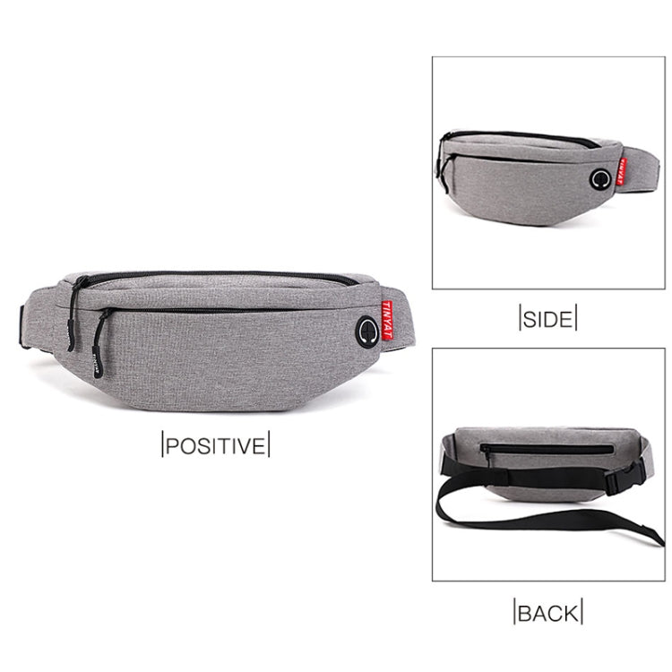 TINYAT T2003 Outdoor Sports Nylon Waterproof Mobile Phone Waist Bags, Black, Grey, Epithelium Blue, Epithelium Brown, Green, Light Blue, Dark Blue