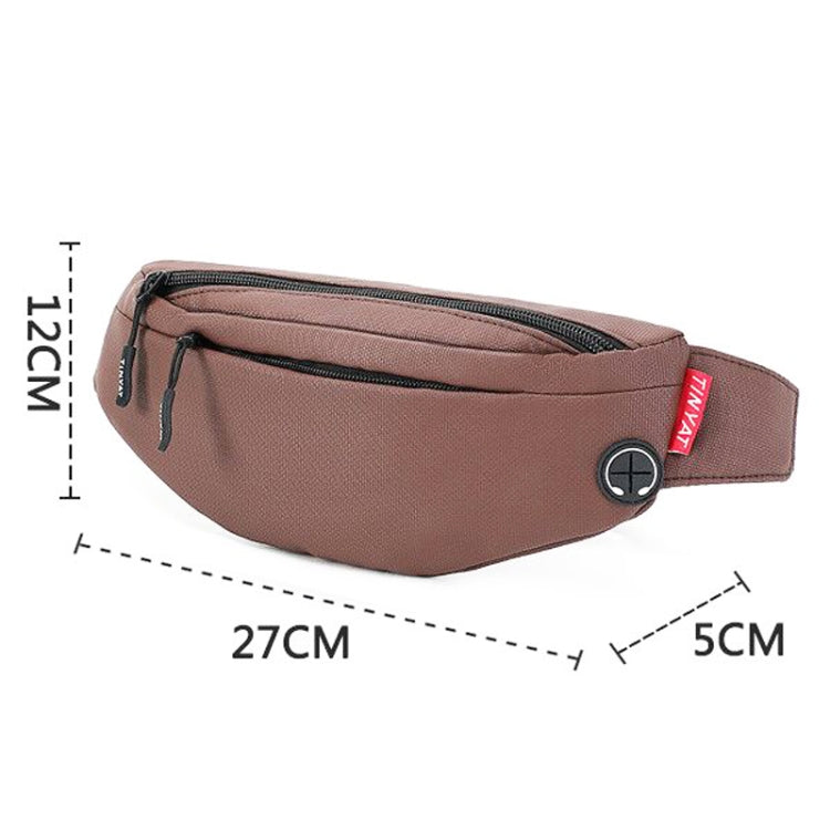 TINYAT T2003 Outdoor Sports Nylon Waterproof Mobile Phone Waist Bags, Black, Grey, Epithelium Blue, Epithelium Brown, Green, Light Blue, Dark Blue