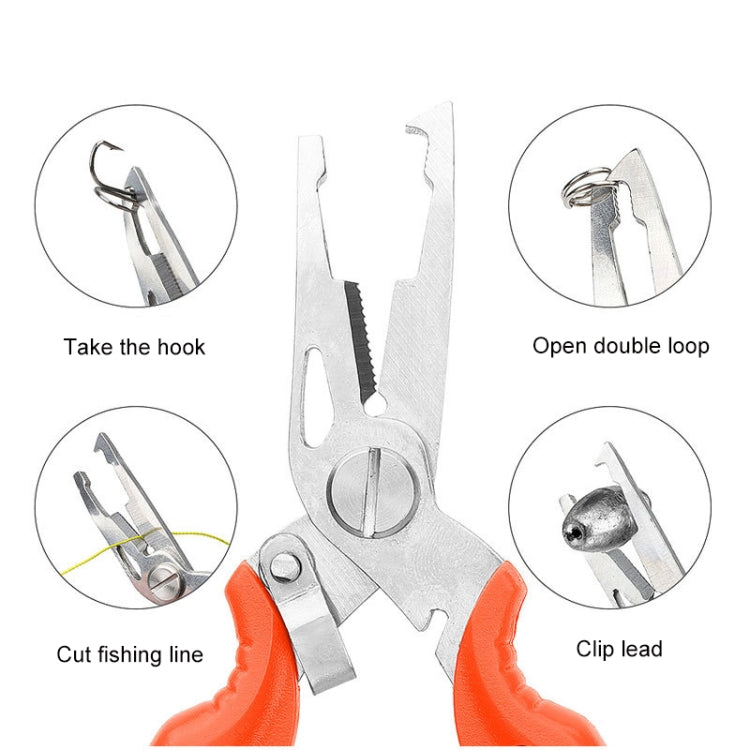 Lure Fishing Pliers Hook Picker Lure Pliers + Anti-lost Rope, Fishing Pliers Hook