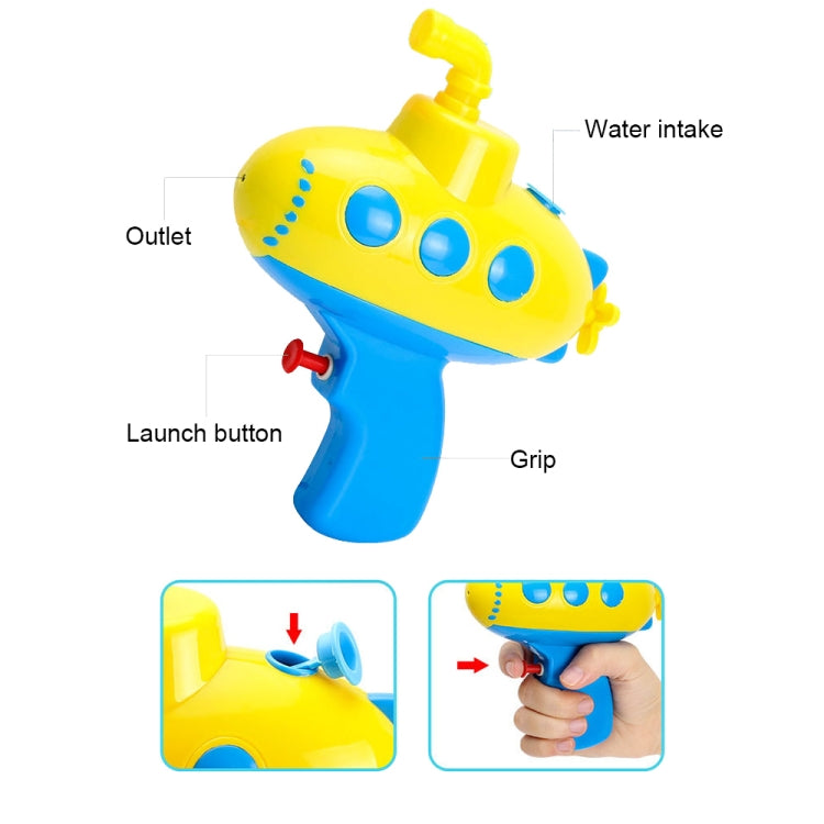 3 PCS Cartoon Shape Children Water Spray Toys, Spec:, Submarine, Duck, Pony, Rocket, Ice Type, Tyrannosaurus Rex, Hippocampus, Penguin (Random Color)
