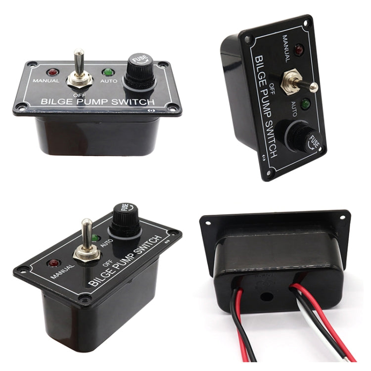 AOS3050AF Bilge Pump Switch 1 Group Rocker With Indicator Light With Overload Protection, AOS3050AF