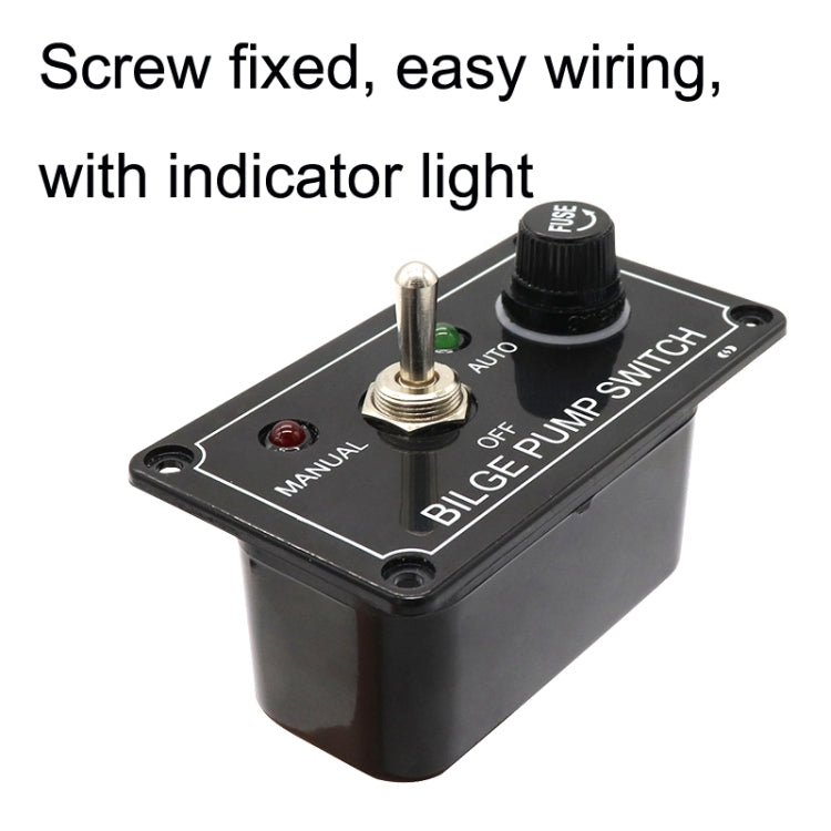 AOS3050AF Bilge Pump Switch 1 Group Rocker With Indicator Light With Overload Protection, AOS3050AF