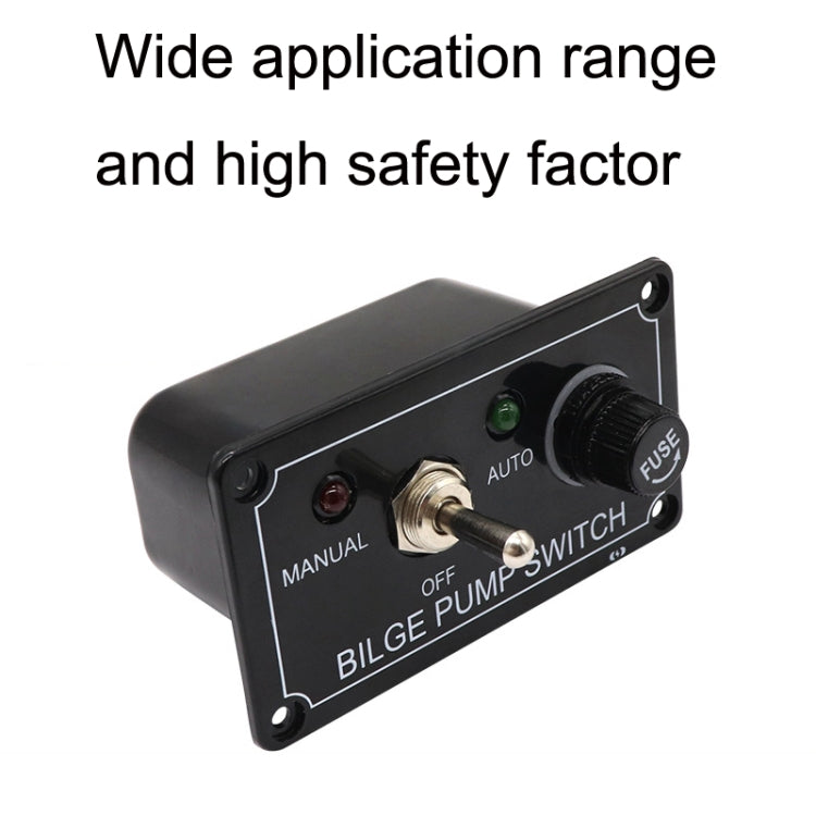 AOS3050AF Bilge Pump Switch 1 Group Rocker With Indicator Light With Overload Protection, AOS3050AF
