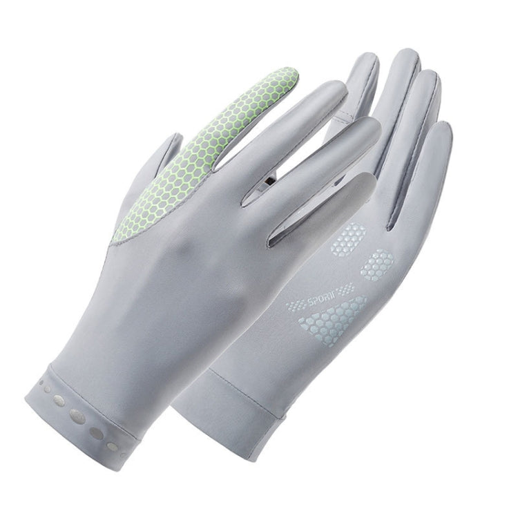 1 Pair XC-14 Riding Driving Sunscreen Anti-UV Fingerless Ice Silk Gloves, Style:, Honeycomb (Purple), Honeycomb (Pink), Honeycomb (Yellow), Honeycomb (Gray), Honeycomb (Black), Honeycomb (Dark Gray), Line (Purple), Line (Dark Gray), Line (Light Gray)  ...