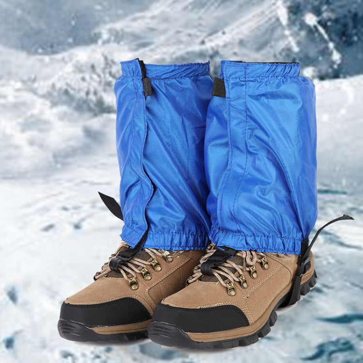 04 Outdoor Short Mountaineering Anti-Snow Leg Covers, Anti-Snow Leg Covers(Black), Anti-Snow Leg Covers(Red), Anti-Snow Leg Covers(Green), Anti-Snow Leg Covers(Navy Blue), Leg Covers(Blue)