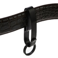 Key Clamp Belt Buckle Stainless Steel EDC Outdoor Buckle, Black