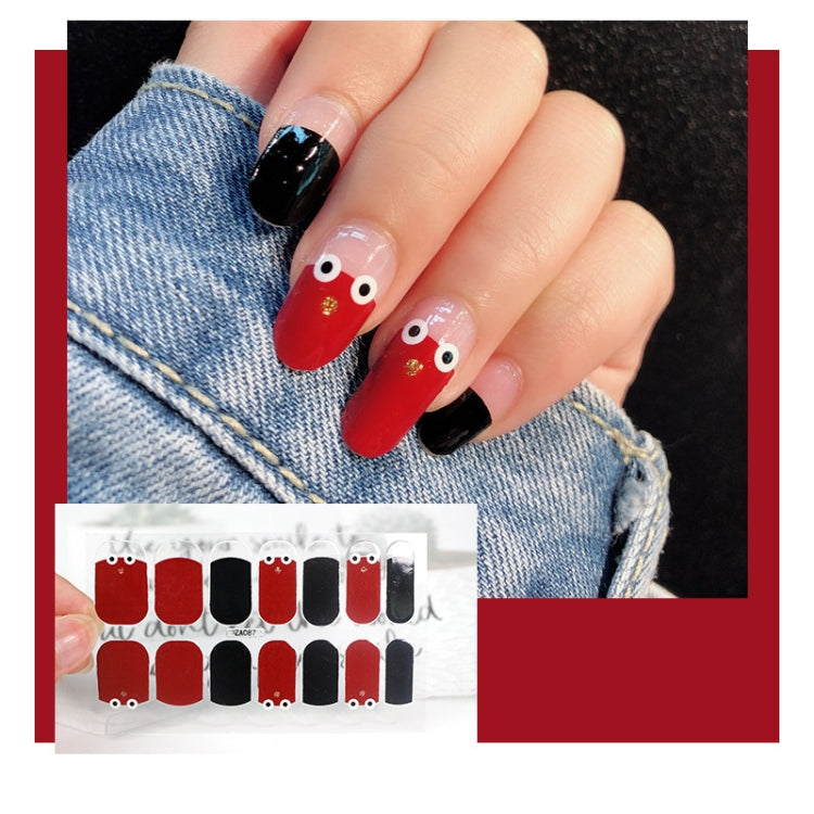 10 PCS 3D Hot Stamping Waterproof Nail Art Sticker, Z/A097, Z/A098, Z/A099, Z/A100, Z/A101, Z/A102, Z/A111, Z/A112, Z/A114, Z/A115, Z/A116, Z/A117, Z/A118, Z/A081, Z/A082, Z/A083, Z/A084, Z/A134, Z/A086, Z/A087, Z/A088, Z/A089, Z/A090, Z/A091, Z/A092  ...