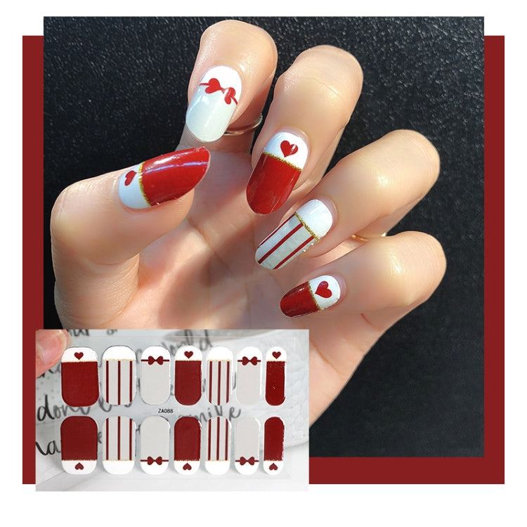 10 PCS 3D Hot Stamping Waterproof Nail Art Sticker, Z/A097, Z/A098, Z/A099, Z/A100, Z/A101, Z/A102, Z/A111, Z/A112, Z/A114, Z/A115, Z/A116, Z/A117, Z/A118, Z/A081, Z/A082, Z/A083, Z/A084, Z/A134, Z/A086, Z/A087, Z/A088, Z/A089, Z/A090, Z/A091, Z/A092  ...