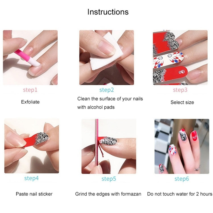 10 PCS 3D Hot Stamping Waterproof Nail Art Sticker, Z/A097, Z/A098, Z/A099, Z/A100, Z/A101, Z/A102, Z/A111, Z/A112, Z/A114, Z/A115, Z/A116, Z/A117, Z/A118, Z/A081, Z/A082, Z/A083, Z/A084, Z/A134, Z/A086, Z/A087, Z/A088, Z/A089, Z/A090, Z/A091, Z/A092  ...