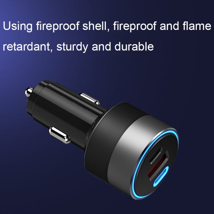 IBD353 Multifunctional Flame Retardant Car Phone Charger, 1U2C 130W, 58.5W, 2UC 66W