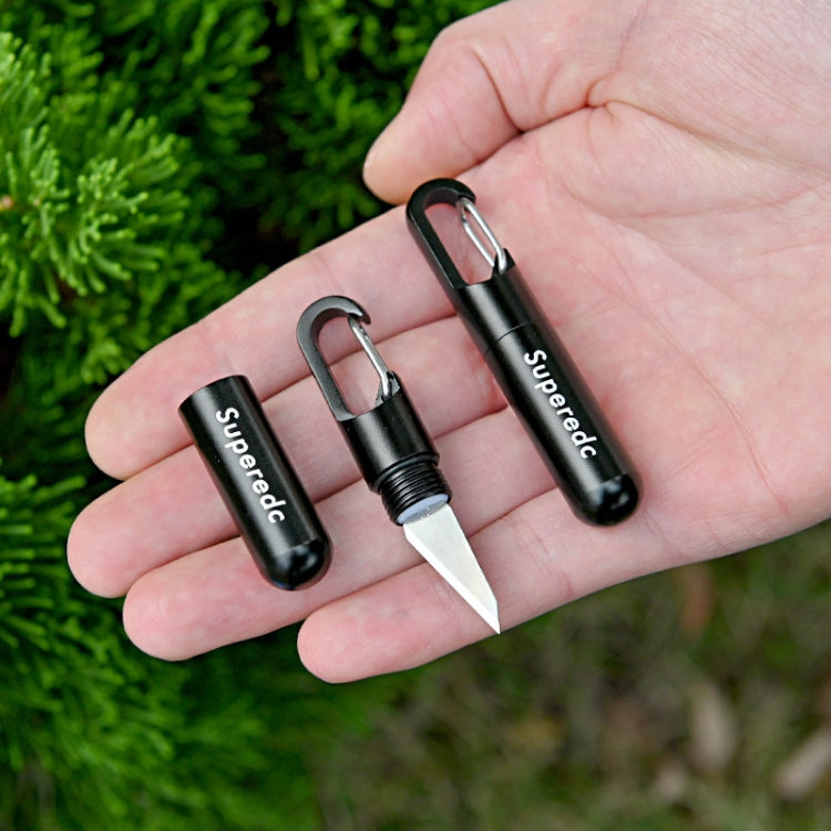 Keychain Pendant Small Knife Portable Art Cutting Knife, Aluminum Alloy Black, Aluminum Alloy Red, Bronze