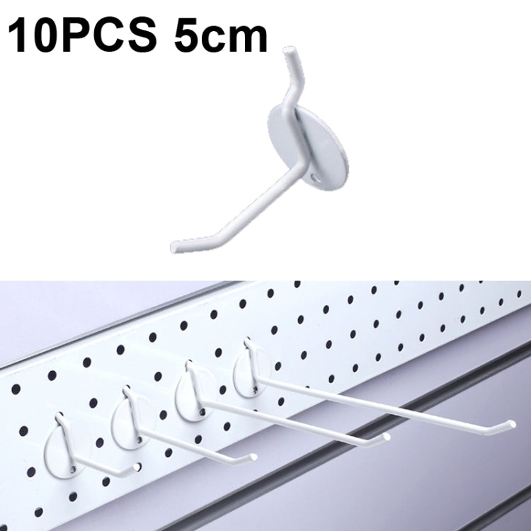 10 PCS Jewelry Accessories Display Orifice Plate Spray Hook, Length:, 5cm, 10cm, 15cm, 20cm