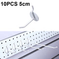 10 PCS Jewelry Accessories Display Orifice Plate Spray Hook, Length:, 5cm, 10cm, 15cm, 20cm