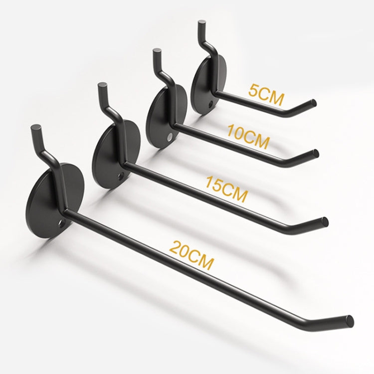 10 PCS Jewelry Accessories Display Orifice Plate Spray Hook, Length:, 5cm, 10cm, 15cm, 20cm