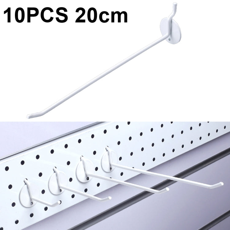 10 PCS Jewelry Accessories Display Orifice Plate Spray Hook, Length:, 5cm, 10cm, 15cm, 20cm