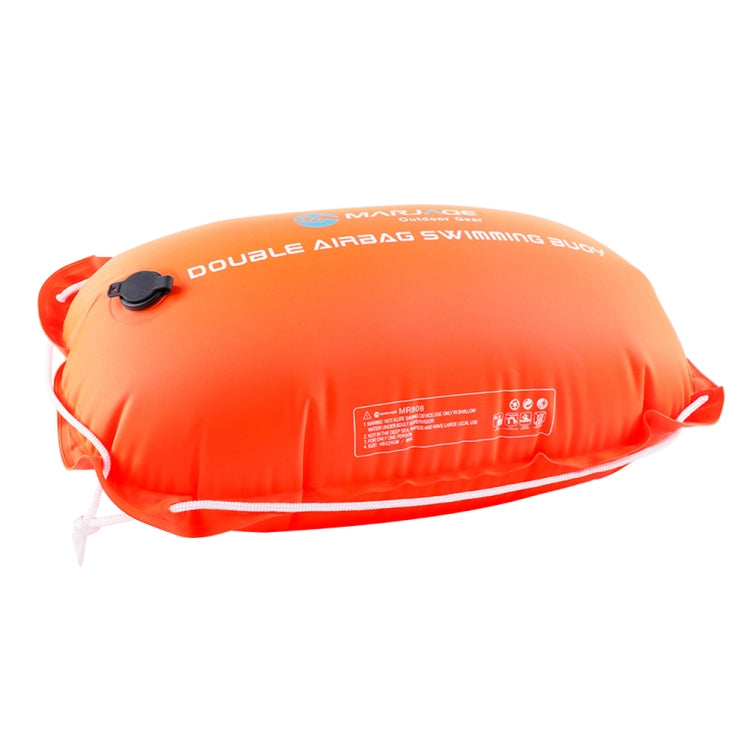 MARJAQE  Double Air Bag Safety Training Swimming Buoy with Waist Belt, Swimming Buoy(Fluorescent Green), Swimming Buoy(Orange)