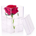 Square Transparent Acrylic Gift Box Flower Box, 1 Hole, 4 Holes, 9 Holes, 16 Holes, 25 Holes, 36 Holes