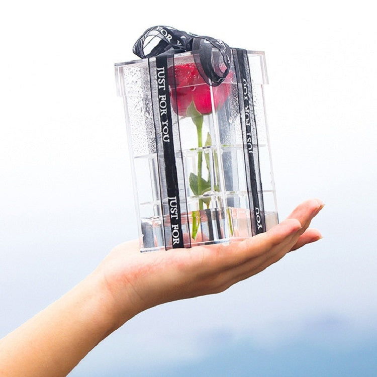 Square Transparent Acrylic Gift Box Flower Box, 1 Hole, 4 Holes, 9 Holes, 16 Holes, 25 Holes, 36 Holes