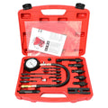 18 PCS / Set TU-15B Diesel Cylinder Pressure Meter Cylinder Pressure Detection Tool, 18 PCS / Set