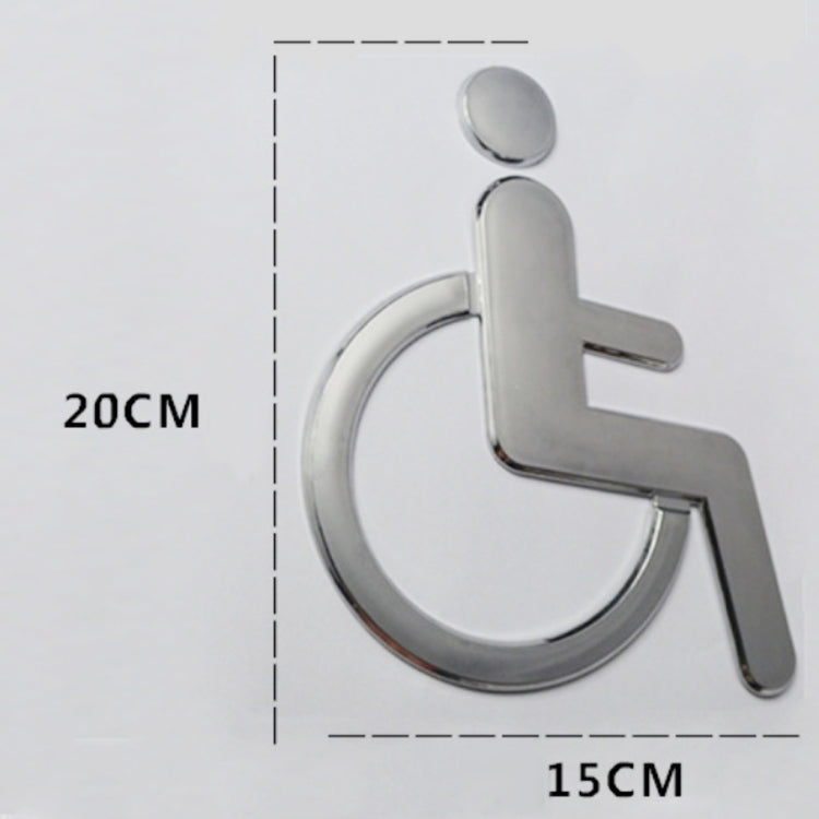 Disabled Toilet Signs Prompts Signs Wall Stickers, Disabled