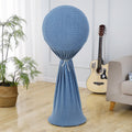 Round Elasticity Fan Dust Cover Household Use Fabric Fan Protective Cover, 110x45cm Blue, 110x45cm Gray, 110x45cm Green