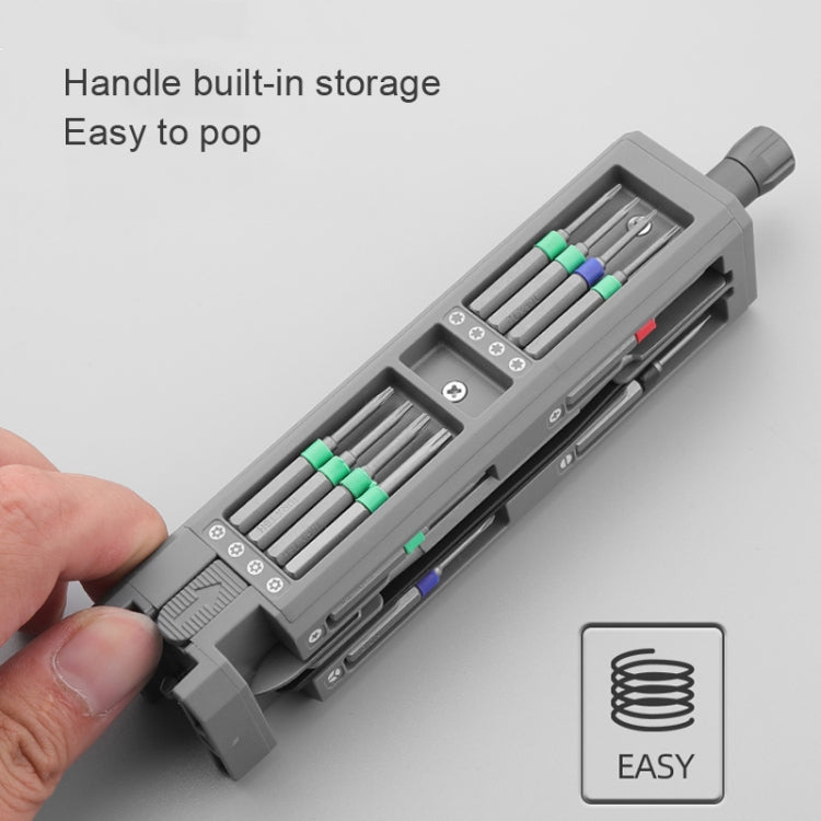 GREENER Screw Knife Set Mobile Notebook Disassembling Maintenance Tool, 44 In 1 Aluminum Barrel, 30 In 1 Aluminum Barrel, 40 In 1 Double Aluminum Barrel