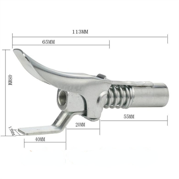 10000PSI Grease Coupler Coupling End Fitting 1/8 Inch NPT Adapter Connector ,Style:, Plastic Package Grease