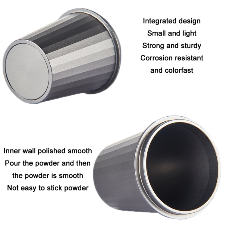 Coffee Machine Powder Cup Sieve Brewing Head Appliance, Color: For Breville Rich Black (54mm), Dark Black (51mm), Silver Gray (51mm), Dark Black (58mm), Silver Gray (58mm)