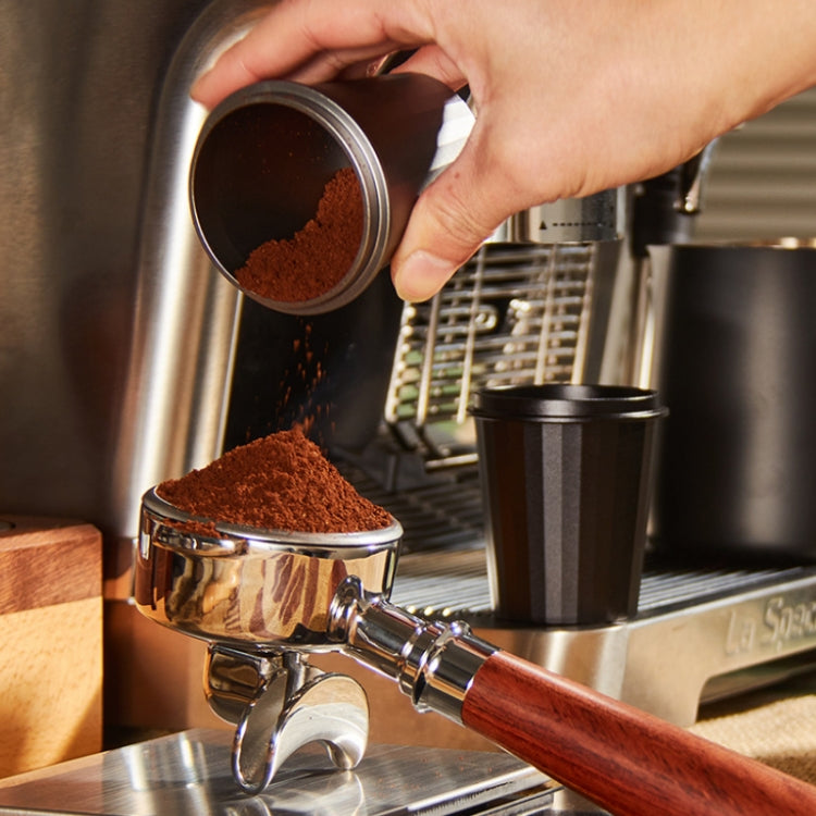 Coffee Machine Powder Cup Sieve Brewing Head Appliance, Color: For Breville Rich Black (54mm), Dark Black (51mm), Silver Gray (51mm), Dark Black (58mm), Silver Gray (58mm)