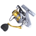 Metal Spinning Wheel Fishing Reel Casting Sea Rod Wheel, Style:, YK1000 (EVA Grip), YK2000 (EVA Grip), YK3000 (EVA Grip), YK4000 (EVA Grip), YK5000 (EVA Grip), YK6000 (EVA Grip), YK7000 (EVA Grip), YK SE1000 (Half Metal Ball Grip)                      ...