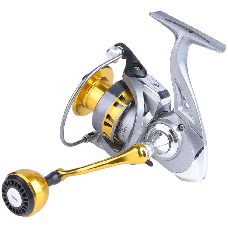 Metal Spinning Wheel Fishing Reel Casting Sea Rod Wheel, Style:, YK1000 (EVA Grip), YK2000 (EVA Grip), YK3000 (EVA Grip), YK4000 (EVA Grip), YK5000 (EVA Grip), YK6000 (EVA Grip), YK7000 (EVA Grip), YK SE1000 (Half Metal Ball Grip)                      ...