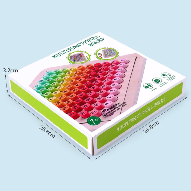 1-100 Teaching Aid Number Early Education Kindergarten Puzzle Toys, Style:, With 1 Question Card, With 18 Question Card