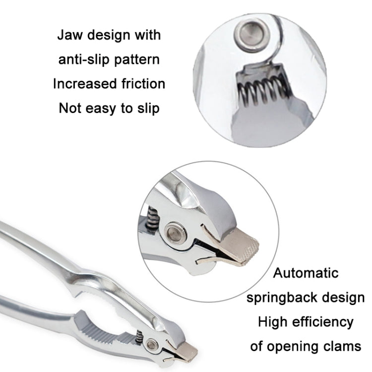 Zinc Alloy Clam Clamp Oyster Walnut Shell Opener, Walnut Shell Opener