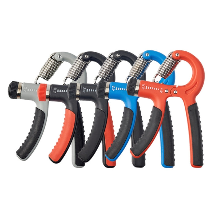 5-60KG Adjustable Grip Strength Wrist Fitness Exerciser, All Black, Orange Black, Red Black, Blue Black, Gray Black, All Black Countable, Orange Black Countable, Blue Black Countable, Gray Black Countable