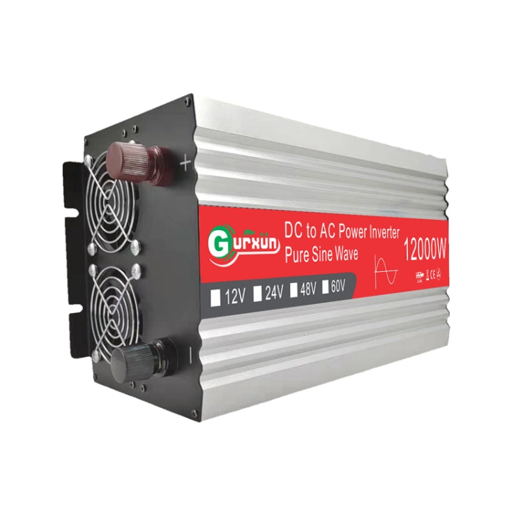 Gurxun 12000W High Power Household Car Sine Wave Inverter, 12000W 24V To 220V, 12000W 60V To 220V, 12000W 12V To 110V, 12000W 48V To 220V, 12000W 12V To 220V