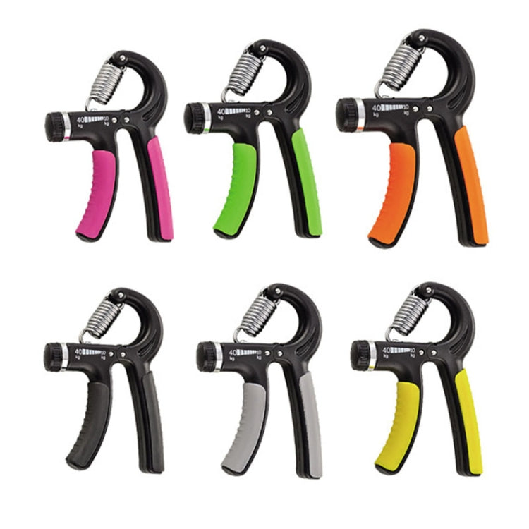 10-40kg Adjustable R-shaped Grip Finger Hand Training Gym, 10-40kg Black Orange, 10-40kg Black, 10-40kg Black Yellow, 10-40kg Black Gray, 10-40kg Black Green, 10-40kg Black Rose Red