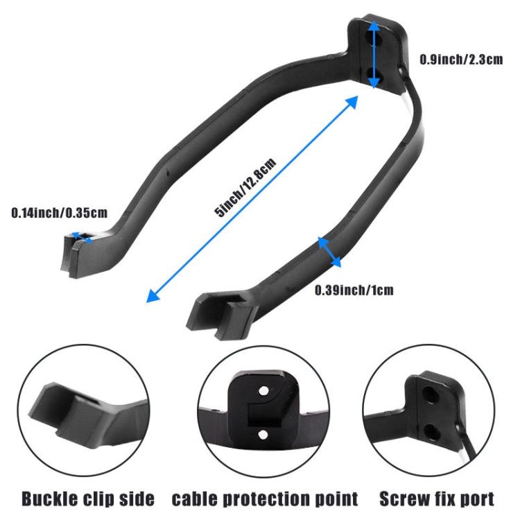 X0259 Electrical Scooter Rear Fender Shock Absorber Bracket Cover For Xiaomi Mijia M365, X0259 Black, X0259 White, X0259 Red