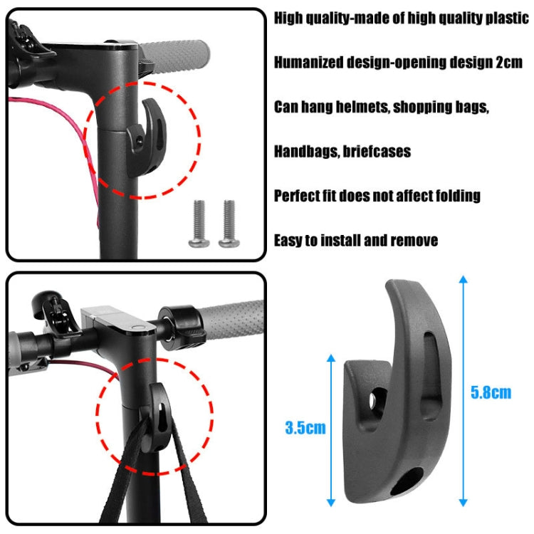 X0259 Electrical Scooter Rear Fender Shock Absorber Bracket Cover For Xiaomi Mijia M365, X0259 Black, X0259 White, X0259 Red