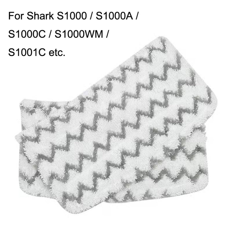 2PCS Steam Mop Cloth Cover Accessories For Shark S1000A, Square Type